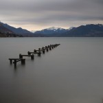 Vent sur le lac d'Annecy